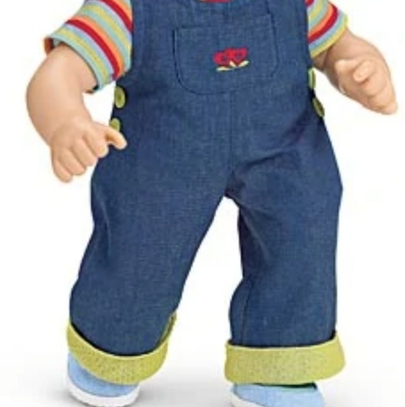 Other - Bitty Baby Demin overalls outfit boy good condition